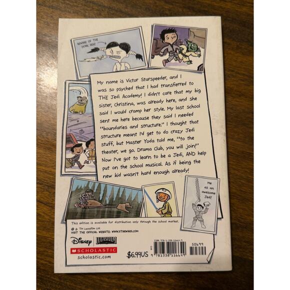 Star Wars Jedi Academy Books Bundle of 3 Books Paperback Great Condition - Picture 6 of 16